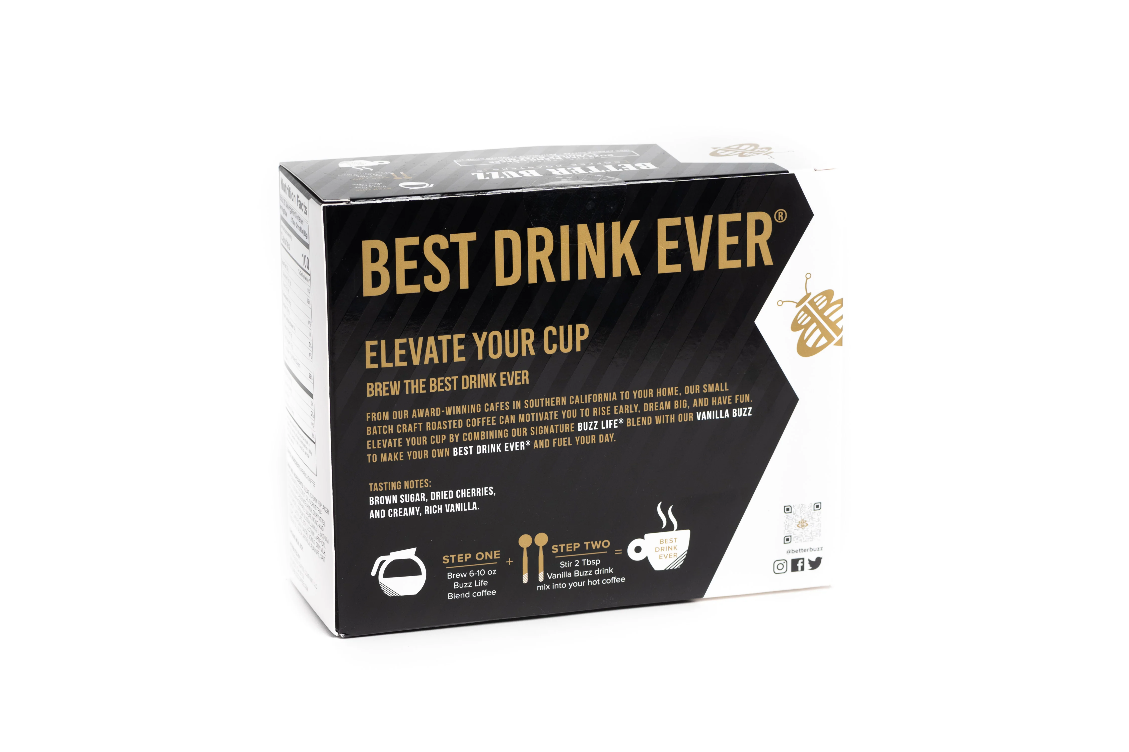 Best Drink Ever® Home Barista Kit // Whole Bean Coffee & Vanilla Shots - Image 3